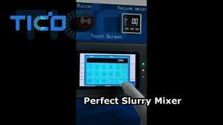 نظرة فاحصة: خلاط فراغ كوكبي سعة 150 مل لعملية خلط الطين