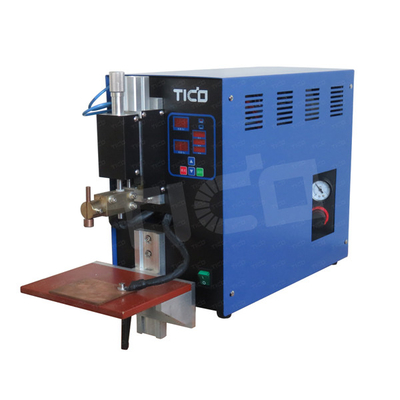 شراء 10KVA آلة لحام النقطة الواحدة النيوماتيكية لبحوث الخلايا الأسطوانية online manufacture