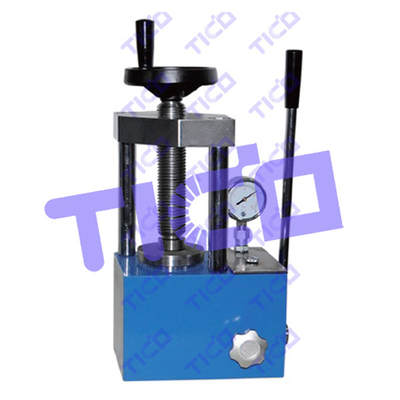 شراء 15 طن المختبر آلة الضغط الهيدروليكية لضغط عينة واحدة لمعدات الضغط KBr online manufacture