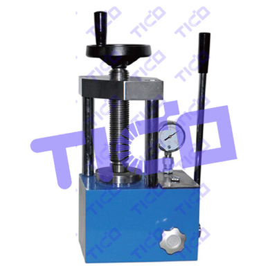 شراء 5 طن مختبر آلة الضغط الهيدروليكية عينة Kbr صانع الكريات online manufacture