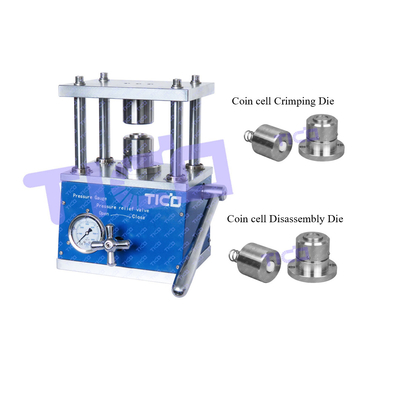 شراء CR20xx سلسلة Coin Cell معدات مختبر دليل هيدروليكي العقص آلة online manufacture