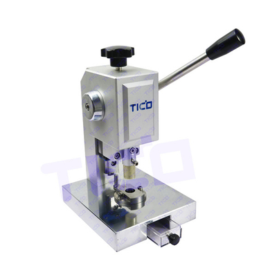 TICO قطعة القرص اليدوية لخلية العملة مع 3 ~ 24mm قطع الموت اختياري