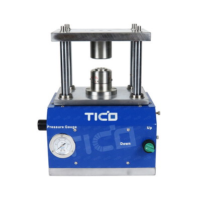 CR20xx معدات تحطيم خلايا العملات الرقمية آلة الفولاذ الكروم المدفوع بالغاز