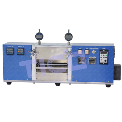 100mm عرض عمودي حار التقويم 1KW الطاقة مع مقياس الضغط